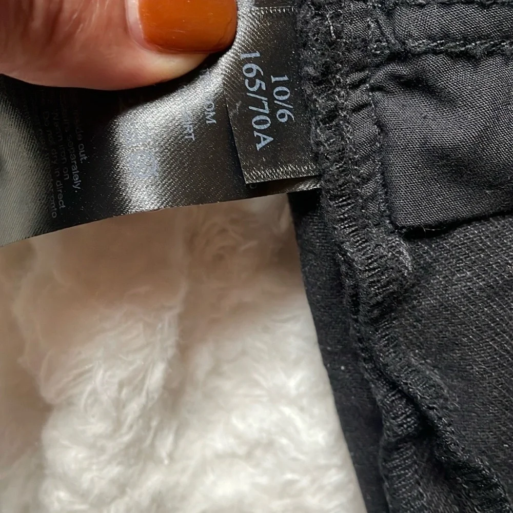 Allsaints Black Denim mini Skirt
